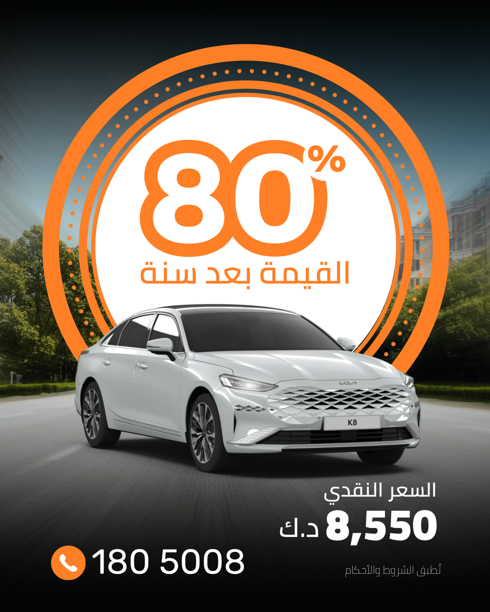 Kia K8 2023 Buy back Popup